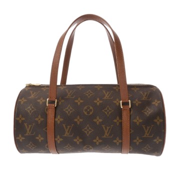 ルイ ヴィトン モノグラム パピヨン GM ブラウン M51365 モノグラムキャンバス レディース バッグ 【中古】【bag】