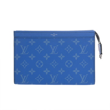 ルイ ヴィトン タイガラマ ガストン ウェアラブル ウォレット ブルー M83099 レザー メンズ バッグ 【中古】【bag】