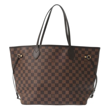 ルイ ヴィトン ダミエ ネヴァーフル MM ブラウン N40599 ダミエキャンバス レディース バッグ 【中古】【bag】