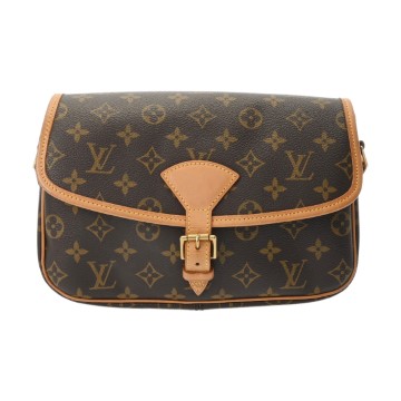 ルイ ヴィトン モノグラム ソローニュ ブラウン M42250 モノグラムキャンバス レディース バッグ 【中古】【bag】