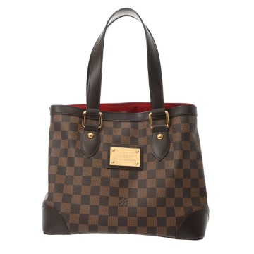 ルイ ヴィトン ダミエ ハムステッド PM ブラウン N51205 ダミエキャンバス レディース バッグ 【中古】【bag】