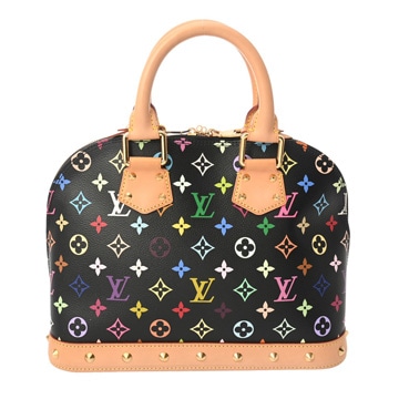 ルイ ヴィトン マルチカラー アルマ ノワール M92646 モノグラムキャンバス レディース バッグ 【中古】【bag】