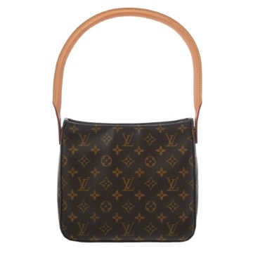 ルイ ヴィトン モノグラム ルーピング MM ブラウン M51146 モノグラムキャンバス レディース バッグ 【中古】【bag】