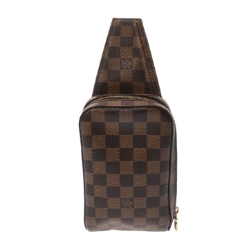 ルイ ヴィトン ダミエ ジェロニモス ブラウン N51994 ダミエキャンバス メンズ バッグ 【中古】【bag】