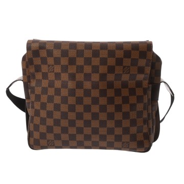 ルイ ヴィトン ダミエ ナヴィグリオ ブラウン N45255 ダミエキャンバス ユニセックス バッグ 【中古】【bag】