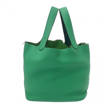 エルメス ピコタン ロック MM エクラ ミント/ヴェールボスフォール トリヨンクレマンス レディース バッグ 【中古】【bag】