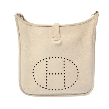 エルメス エヴリン2 ホワイト トリヨンクレマンス ユニセックス バッグ 【中古】【bag】