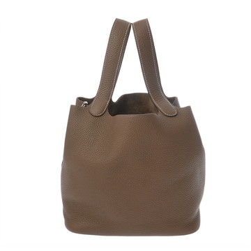 エルメス ピコタン ロック MM エトゥープ トリヨンクレマンス レディース バッグ 【中古】【bag】