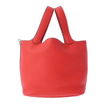 エルメス ピコタン ロック MM ルージュカザック トリヨンクレマンス レディース バッグ 【中古】【bag】
