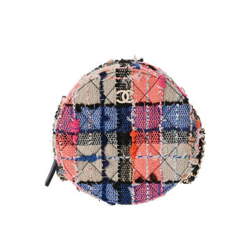 シャネル マトラッセ ミニクラシック チェーンショルダー マルチカラー AP0245 ツイード ユニセックス バッグ 【中古】【bag】