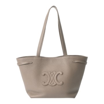 セリーヌ スモールカバ アナイス グレー 118233ENY レザー レディース バッグ 【中古】【bag】