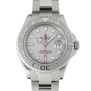 ロレックス ヨットマスター 40 16622 グレー メンズ 時計 【中古】【wristwatch】