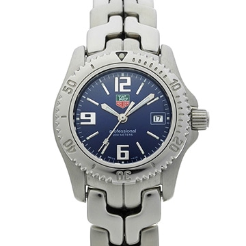 タグ ホイヤー リンク クォーツ WT1313.BA0557 ブルー レディース 時計 【中古】【wristwatch】