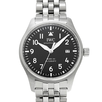 IWC パイロットウォッチ マーク XX IW328201 ブラック メンズ 時計 【中古】【wristwatch】