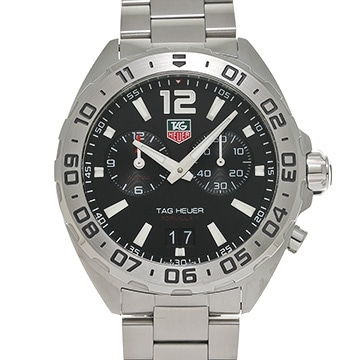 タグ ホイヤー フォーミュラ1 クォーツ WAZ111A.BA0875 ブラック メンズ 時計 【中古】【wristwatch】