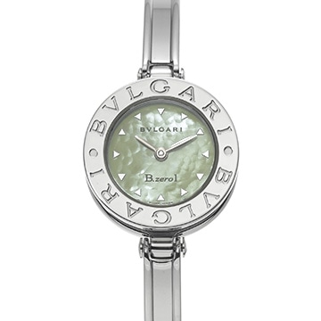 ブルガリ ビーゼロワン BZ22S グリーンシェル/ダイヤモンド レディース 時計 【中古】【wristwatch】