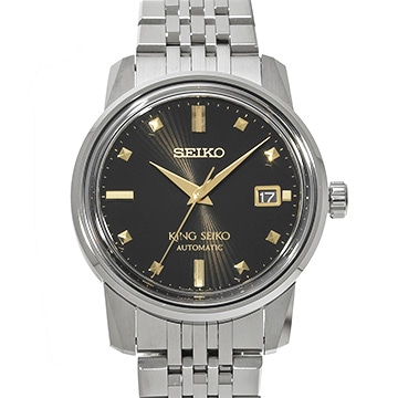 セイコー キングセイコー SDKA025 ブラック メンズ 時計 【中古】【wristwatch】
