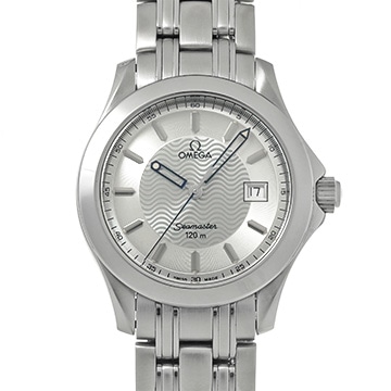 オメガ シーマスター 120 クォーツ 2511.31 シルバー メンズ 時計 【中古】【wristwatch】