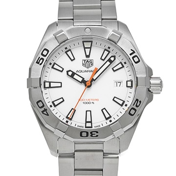 タグ ホイヤー アクアレーサー キャリバー5 WBD1111.BA0928 ホワイト メンズ 時計 【中古】【wristwatch】