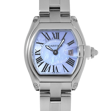 カルティエ ロードスター SM W6206007 パープルシェル レディース 時計 【中古】【wristwatch】