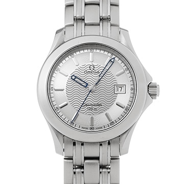 オメガ シーマスター 120 クォーツ 2511.31 シルバー メンズ 時計 【中古】【wristwatch】