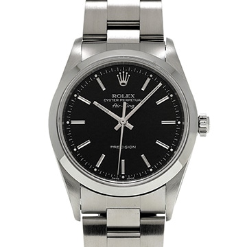 ロレックス エアキング 14000 ブラック メンズ 時計 【中古】【wristwatch】