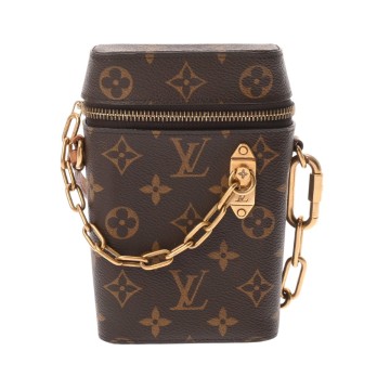 ルイ ヴィトン モノグラム フォーンボックス ブラウン M44914 モノグラムキャンバス レディース バッグ 【中古】【bag】