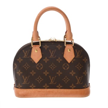 ルイ ヴィトン モノグラム アルマBB ブラウン M53152 モノグラムキャンバス レディース バッグ 【中古】【bag】