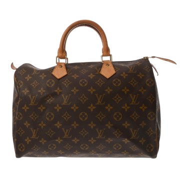 ルイ ヴィトン モノグラム スピーディ 35 ブラウン M41524 モノグラムキャンバス レディース バッグ 【中古】【bag】