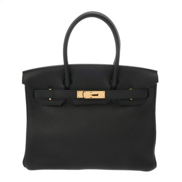 エルメス バーキン 30 ブラック トゴ レディース バッグ 【中古】【bag】