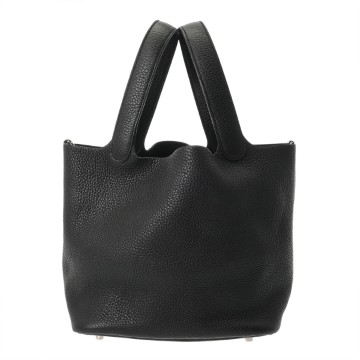 エルメス ピコタン ロックMM ブラック トリヨンクレマンス レディース バッグ 【中古】【bag】
