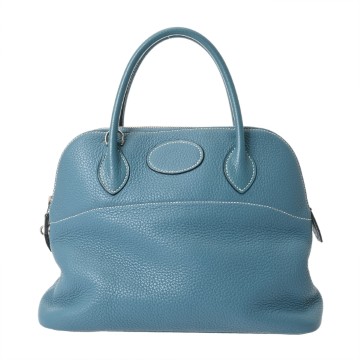エルメス ボリード 31 ブルージーン トリヨンクレマンス レディース バッグ 【中古】【bag】