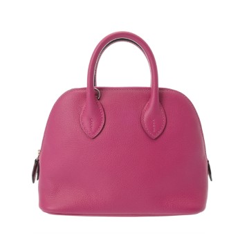 エルメス ボリード1923 ミニ ローズパープル エバーカラー レディース バッグ 【中古】【bag】