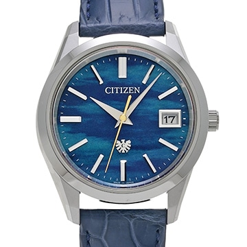 シチズン エコドライブ 限定モデル AQ4100-22L 藍染和紙 メンズ 時計 【新品】【wristwatch】