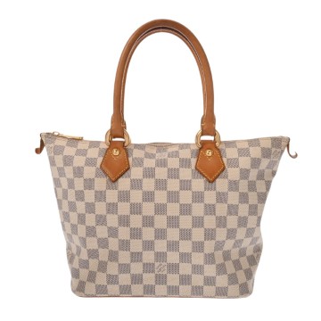 ルイ ヴィトン ダミエアズール サレヤ PM ホワイト N51186 ダミエキャンバス レディース バッグ 【中古】【bag】