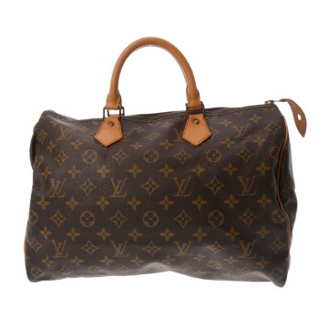 ルイ ヴィトン モノグラム スピーディ 35 ブラウン M41524 モノグラムキャンバス レディース バッグ 【中古】【bag】