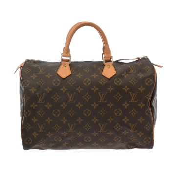 ルイ ヴィトン モノグラム スピーディ 35 ブラウン M41524 モノグラムキャンバス レディース バッグ 【中古】【bag】
