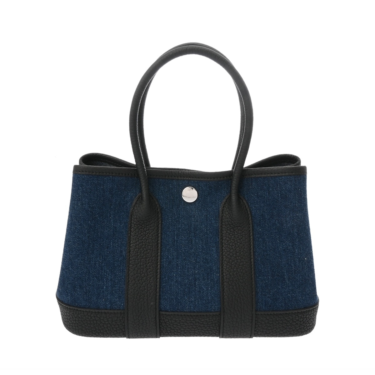 エルメス ネオ ガーデンパーティ デニムワイヤン/ブラック デニム/ネゴンダ レディース バッグ 【新品】【bag】