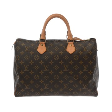 ルイ ヴィトン モノグラム スピーディ 35 ブラウン M41524 モノグラムキャンバス レディース バッグ 【中古】【bag】