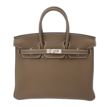 エルメス バーキン 25 エトゥープ トゴ レディース バッグ 【未使用】【bag】