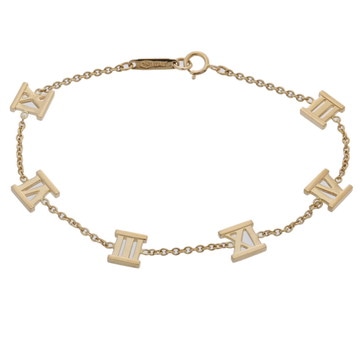 ティファニー アトラス ブレスレット 6モチーフ ゴールド K18イエローゴールド YG レディース ジュエリー 【中古】【jewelry】
