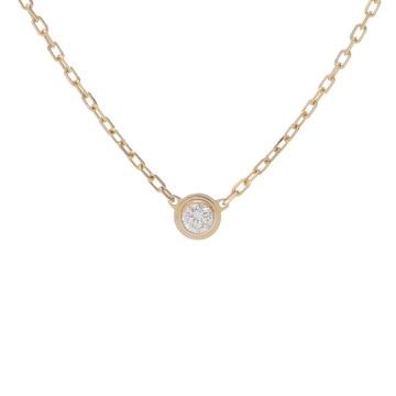 カルティエ ダムール ネックレス SM ゴールド B7215800 K18イエローゴールド YG レディース ジュエリー 【中古】【jewelry】