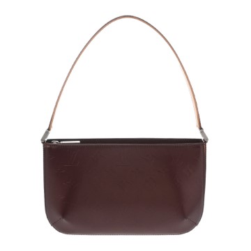ルイ ヴィトン モノグラムマット ファウラー ヴィオレ M55146 レザー レディース バッグ 【中古】【bag】