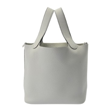エルメス ピコタン ロックPM ブルーペール トリヨンクレマンス レディース バッグ 【中古】【bag】