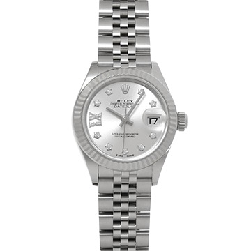 ロレックス レディ デイトジャスト 28 279174G シルバー/ダイヤモンド レディース 時計 【中古】【wristwatch】