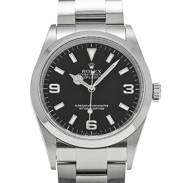 ロレックス エクスプローラー 114270 ブラック メンズ 時計 【中古】【wristwatch】
