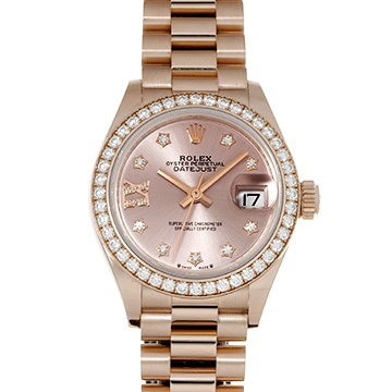 ロレックス レディ デイトジャスト 279135RBR ロゼカラー レディース 時計 【中古】【wristwatch】
