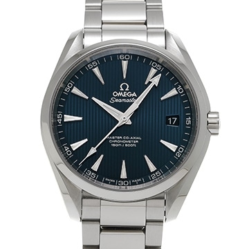 オメガ シーマスター アクアテラ マスターコーアクシャル 231.10.42.21.03.003 ブルー メンズ 時計 【中古】【wristwatch】