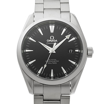 オメガ シーマスター アクアテラ コーアクシャル クロノメーター 2503.50 ブラック メンズ 時計 【中古】【wristwatch】