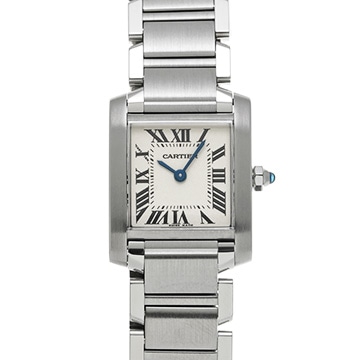 カルティエ タンクフランセーズ SM　 W51008Q3 シルバー レディース 時計 【中古】【wristwatch】